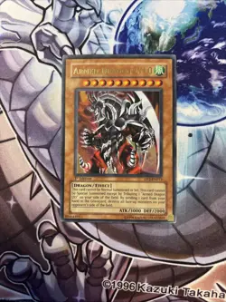 Yugioh Armed dragon lv10 Ultra Rare 1st Edition DP2-EN013 LP/Mp (WNU) - Image 1