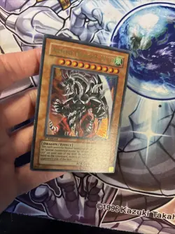 Yugioh Armed dragon lv10 Ultra Rare 1st Edition DP2-EN013 LP/Mp (WNU) - Image 2