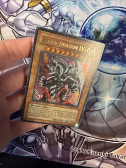 Yugioh Armed dragon lv10 Ultra Rare 1st Edition DP2-EN013 LP/Mp (WNU) - Image 3