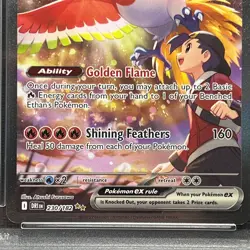Ethan's Ho-Oh EX 230/182 Pokemon Card PSA 10 English 2025 Destined Rivals TCG - Image 5