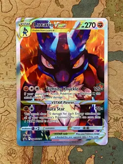 Pokemon Card TCG - Lucario VSTAR SWSH291 Sword & Shield Black Star Promo NM - Image 1