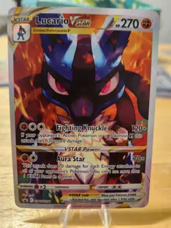 Pokemon Card TCG - Lucario VSTAR SWSH291 Sword & Shield Black Star Promo NM - Image 1