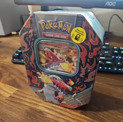 Pokemon TCG Paldea Partners Tin - Skeledirge EX - Brand New Sealed - Image 1