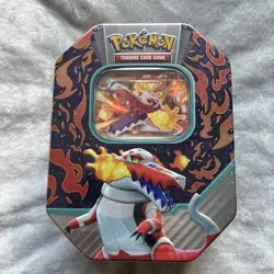 Pokemon TCG Paldea Partners Tin Skeledirge Ex 4 x Boosters - New Sealed - Image 1