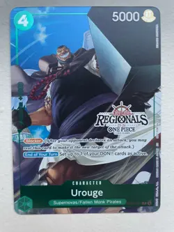 One Piece TCG Urouge OP07-021 Offline Regional Participant Promo - Image 1