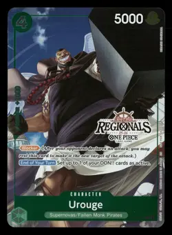 One Piece TCG OP07-021 Urouge Regionals Participation Promo OFFLINE - Image 1