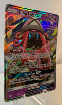 Tapu Lele GX - Ultra Rare SM - Guardians Rising - 60/145 Pokemon Card TCG - Image 3