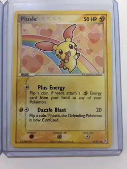 Plusle and Minun Hidden Legends 69/101 67/101 Pokemon Card Connected Art - Image 3