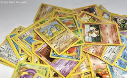 Small Lot of Vintage Wizards of the Coast Pokemon TCG Trading Cards - Image 2