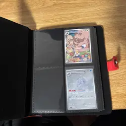Pokemon Binder with Cards Includes Binder Cards Shown And Two Graded Cards - Image 2