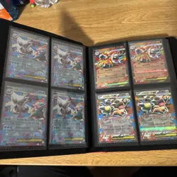 Pokemon Binder with Cards Includes Binder Cards Shown And Two Graded Cards - Image 3