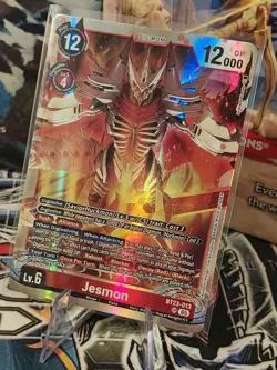 Digimon Card Game Jesmon BT23-013 SR Super Rare BT23 Hackers Slumber NM See Pics - Image 3