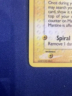 2006 Pokemon MANTINE Ex Dragon Frontiers REVERSE HOLO Rare STAMPED Card 20/101 - Image 5