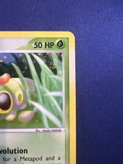 Caterpie 56/112 FireRed & LeafGreen Reverse Holo NM Vintage Pokemon Card - Image 3