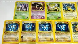Lot of 23 Vintage Wizards of the Coast Holographic Pokemon TCG Trading Cards - Image 2
