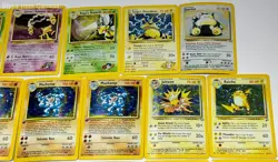 Lot of 23 Vintage Wizards of the Coast Holographic Pokemon TCG Trading Cards - Image 3