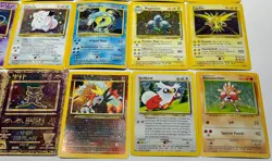 Lot of 23 Vintage Wizards of the Coast Holographic Pokemon TCG Trading Cards - Image 4
