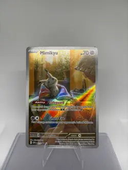 Pokemon TCG Mimikyu Scarlet & Violet Promo Card 075/Promo Near Mint Condition - Image 1