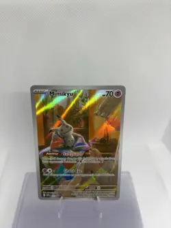 Pokemon TCG Mimikyu Scarlet & Violet Promo Card 075/Promo Near Mint Condition - Image 2