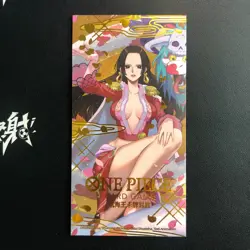New Sealed One Piece Card Game 2025 New Year Red Packet Boa Hancock Promo #2 - Image 1