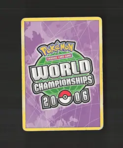 Blastoise ex 104/112 2006 World Championships Ultra Rare Pokemon Card DMG - Image 2