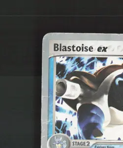Blastoise ex 104/112 2006 World Championships Ultra Rare Pokemon Card DMG - Image 3