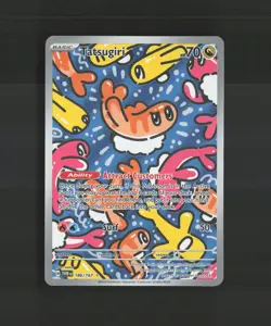 Tatsugiri 186/167 Twilight Masquerade Full Art Ultra Rare Holo Pokemon Card NM - Image 1