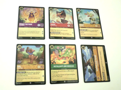 Disney Lorcana Theme Lot - Winnie The Pooh Theme Cold-Foil Lot of 6 Cards - Image 2