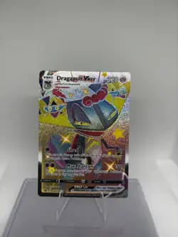 Pokemon TCG Dragapult VMAX SWSH097 Shiny Full Art Promo Card Near Mint Condition - Image 2