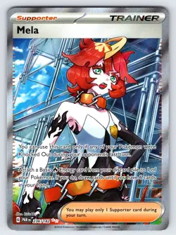 Mela 236/182 2023 S&V Paradox Rift Pokemon Card TCG Full Art Trainer - Nm - Image 1