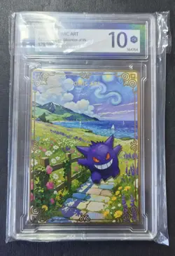 2022-25 Pokemon TCG Card S-Chinese COMIC Art 179/195 Gengar KMHY 10 SE58 - Image 1