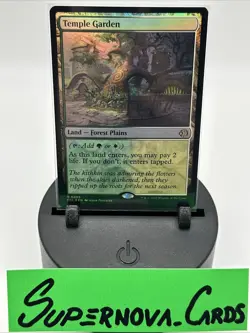 Temple Garden Lorwyn Eclipsed MTG Foil Near Mint - Image 1