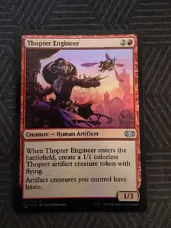 mtg thopter engineer foil double masters - Image 1