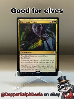 Elderfang Venom Commander: Kaldheim Regular Magic The Gathering - Image 1