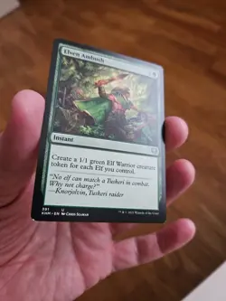 MTG Elven Ambush - Kaldheim, English 391 - Image 1