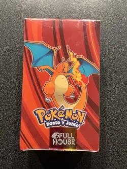 2024 Pokemon FULL HOUSE CHARIZARD Kanto & Johto BOX • 25 Sticker Packs • PERU - Image 1