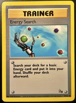 Pokemon TCG - Energy Search - 59/62 - (1999-2000) - Fossil - Image 1