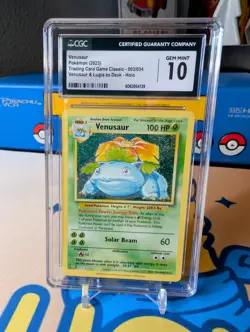 Pokemon TCG Pokemon Venusaur Holo Gem Mint 10 003/034 - Image 1