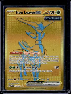 2025 Pokemon SV Prismatic Evolutions Iron Leaves ex #176/131 - Image 1