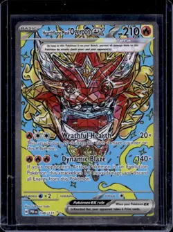 2025 Pokemon SV Prismatic Evolutions Hearthflame Mask Ogerpon ex #148/131 - Image 1
