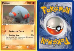 Phanpy 69/107 Common Deoxys Pokemon LP - Image 3