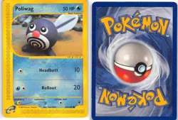Poliwag 125/165 Common Expedition Base Set Pokemon MP - Image 3