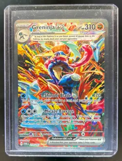 2024 Pokemon SV Twilight Masquerade Greninja ex #214/167 - Image 1