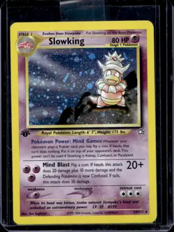 2000 Pokemon Neo Genesis 1st Edition Slowking Holo #14/111 - Image 1