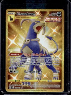 2021 Pokemon SWSH Battle Styles Houndoom #179/163 - Image 1