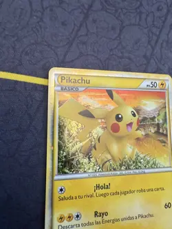 Pokemon TCG Pikachu World Collection PW Holo Promo Spanish - Image 3