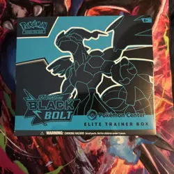 Pokemon Center Black Bolt Elite Trainer Box ETB Factory Sealed - Image 1