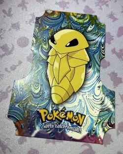 Kakuna #EV02 - 2000 Topps Pokemon Series 3 Die Cut Light Play LP - Image 1