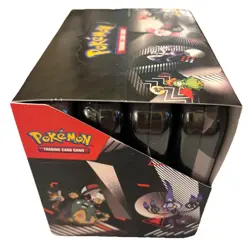 NEW SEALED POKEMON TCG BLACK BOLT WHITE FLARE UNOVA 8 MINI TIN SET WITH DISPLAY - Image 4