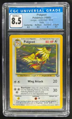 1999 Pokemon Jungle Pidgeot #8/64 CGC 8.5 - Image 1